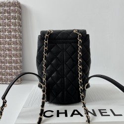 Chanel Medium BackPack Bag Black For Women, Women’s Bags 9.8in/25cm