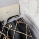 Chanel 21 Handbag Black For Women, Women’s Bags 8.6in/22cm