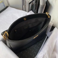 Chanel Shopping Bags Black For Women, Women’s Bags 13in/30.5cm