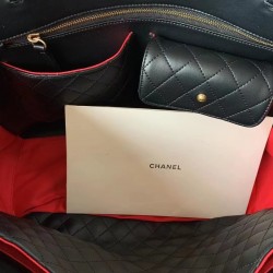 Chanel Shopping Bag Black For Women, Women’s Bags 14.4in/37cm AS3508 B08867 94305