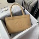 Chanel Vintage CC Open Tote Caviar East West Beige For Women, Women’s Bags 14.5in/36.9cm