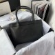 Chanel Vintage CC Open Tote Caviar East West Black For Women, Women’s Bags 14.5in/36.9cm