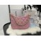 Chanel Hobo Handbag Pink For Women, Women’s Bags 9.4in/24cm