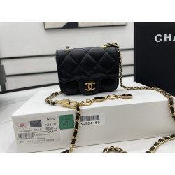 Chanel Mini Flap Bag Black For Women, Women’s Bags 3.5in/9cm