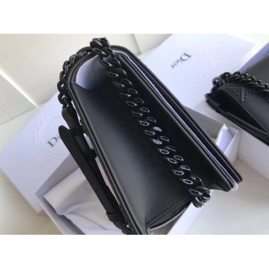 Dior Studded Diorama Ultra Matt So Black Bag