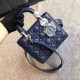 Dior My Lady Dior Bag In Sapphire Lambskin