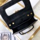 Dior Black Mini J'Adior Calfskin Flap Bag