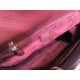 Dior Large Lady Dior Bag In Bordeaux Cannage Lambskin