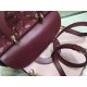 Dior Large Lady Dior Bag In Bordeaux Cannage Lambskin