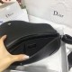 Dior Black DIOR x KAWS Pouch Saddle Bag