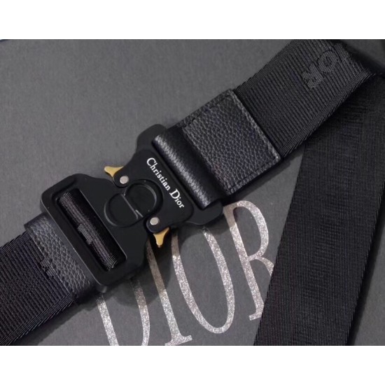 Dior Men's Saddle Belt Bag In Oblique Canvas