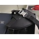 Dior Men's Saddle Belt Bag In Black Grained Calfskin