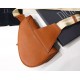 Dior Men's Saddle Belt Bag In Brown Grained Calfskin