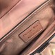 Dior Mini Saddle Bag In Nude Calfskin