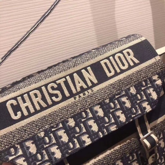 Dior Blue Oblique Diorcamp Messenger Bag