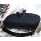 Dior Mini Saddle Bag In Black Velvet