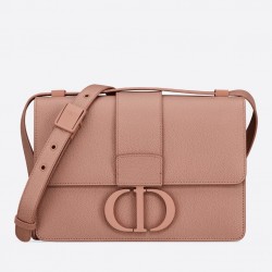 Dior 30 Montaigne Bag In Blush Matte Grained Calfskin