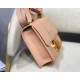 Dior 30 Montaigne Shoulder Bag In Pale Pink Calfskin