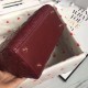 Dior Medium Lady Dior Bag In Bordeaux Lambskin