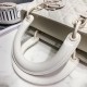 Dior Medium Lady Dior Bag In White Ultra Matte Calfskin