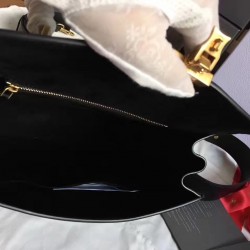 Dior DiorAddict Tote Bag In Black Calfskin