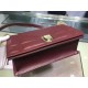 Dior Bordeaux Diorama Lambskin Bag With Large Cannage Motif