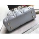 Dior Mini Lady Dior Bag In Grey Pearly Lambskin