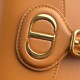 Dior Small Bobby Bag In Camel Calfskin