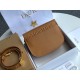 Dior Medium Bobby Bag In Camel Calfskin