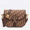 Dior Medium Bobby Bag In Brown Dior Oblique Canvas