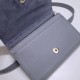 Dior 30 Montaigne 2 In 1 Belt Bag In Grey Calfskin