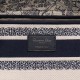 Dior Medium Lady D-Lite Bag In Blue Toile de Jouy Embroidery