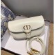 Dior Bobby East-West Bag In White Box Calfskin