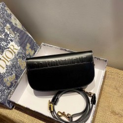 Dior Bobby East-West Bag In Black Box Calfskin