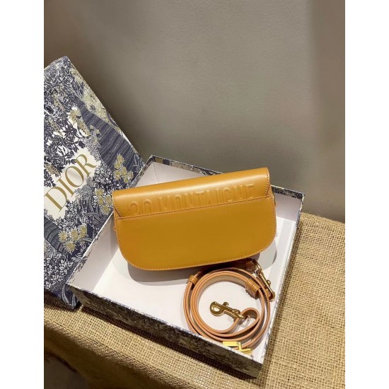 Dior Bobby East-West Bag In Amber Box Calfski