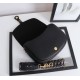 Dior Large Bobby Bag In Black Grained Calfskin