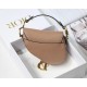 Dior Micro Saddle Bag In Poudre Goatskin