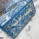 Dior Medium Lady D-Lite Bag In Blue Toile de Jouy Canvas