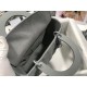 Dior Medium Lady Dior Bag In Grey Ultramatte Calfskin