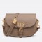 Dior Medium Bobby Bag In Warm Taupe Grained Calfskin