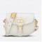 Dior Small Bobby Bag In White Calfskin