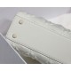 Dior Lady Dior Mini Bag In White Calfskin with Diamond Motif