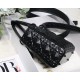 Dior Small Lady Dior My ABCDior Bag In Black Diamon Calfskin