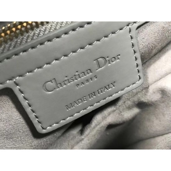 Dior Saddle Bag In Grey Ultramatte Calfskin