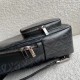 Dior Mini Rider Sling Bag In Black CD Diamond Canvas