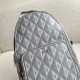 Dior Mini Rider Sling Bag In Gray CD Diamond Canvas