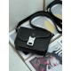 Dior Men's Mini Saddle Messenger Bag In Black Grained Calfskin