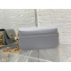 Dior 30 Montaigne Avenue Bag In Grey Box Calfskin