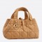 Dior Toujours Small Bag in Tan Macrocannage Calfskin