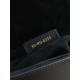 Dior CD Signature Chain Bag in Black Calfskin